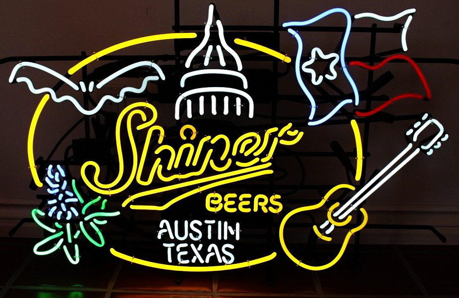 Shiner Beers Austin Texas Neon Sign